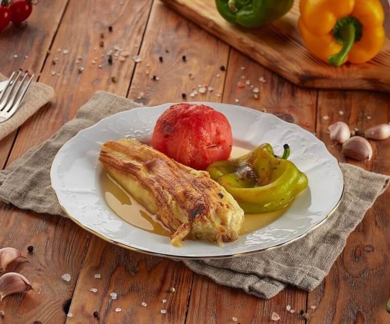 Овощи на мангале