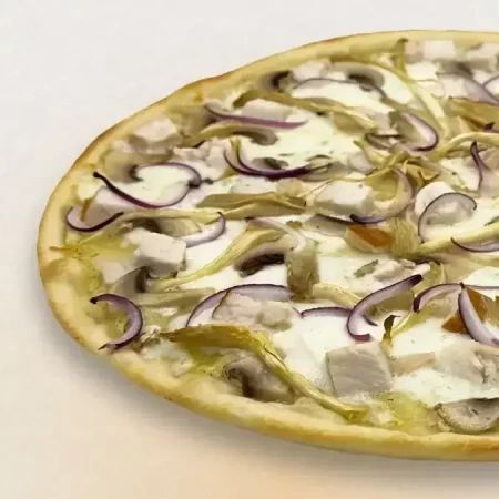Пицца грибная с цыплёнком 30 см
