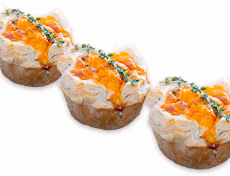 Мини перепечи мясные, грибные, рыбные
