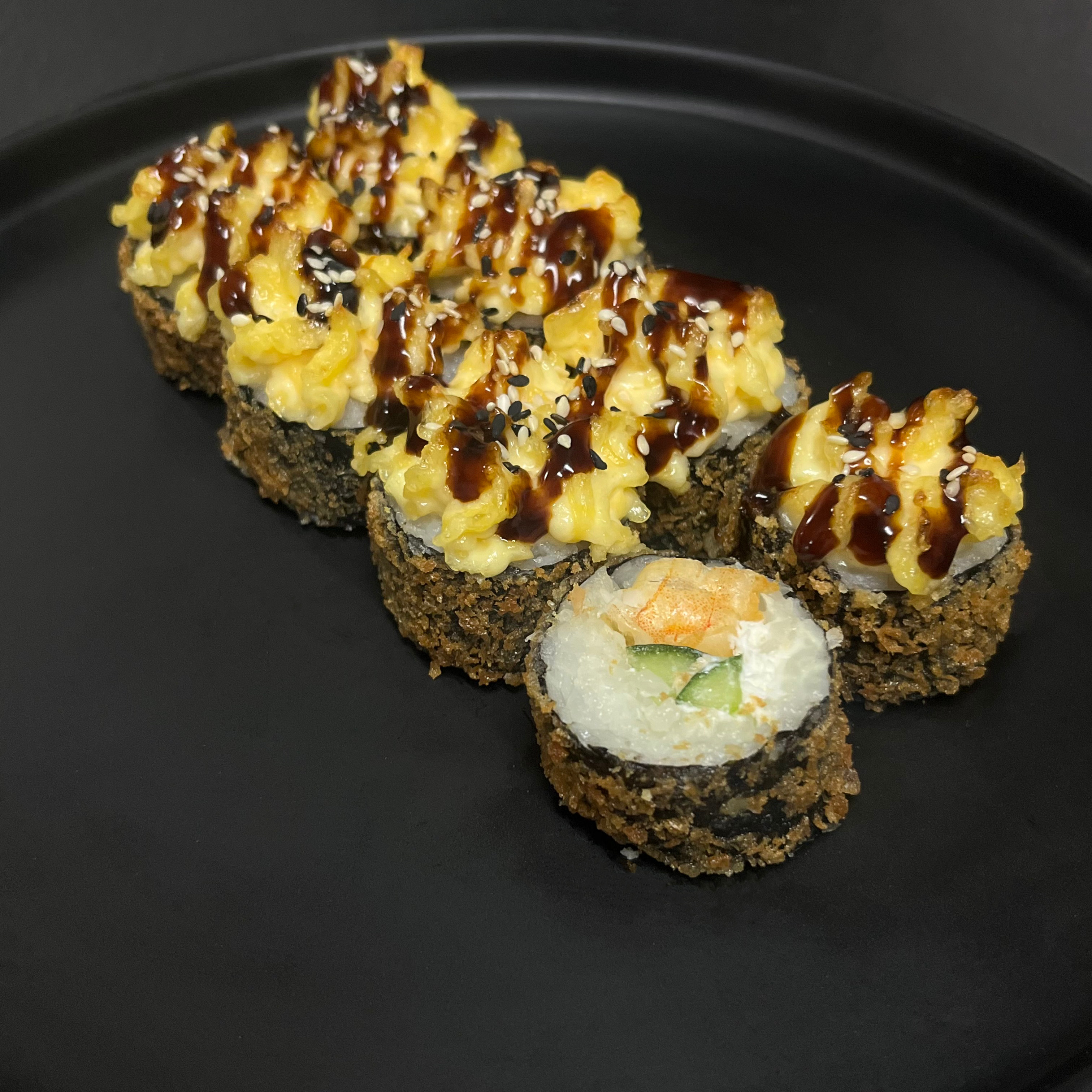 Запечённая Темпура с креветкой