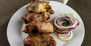 Шашлык из свиной шеи
