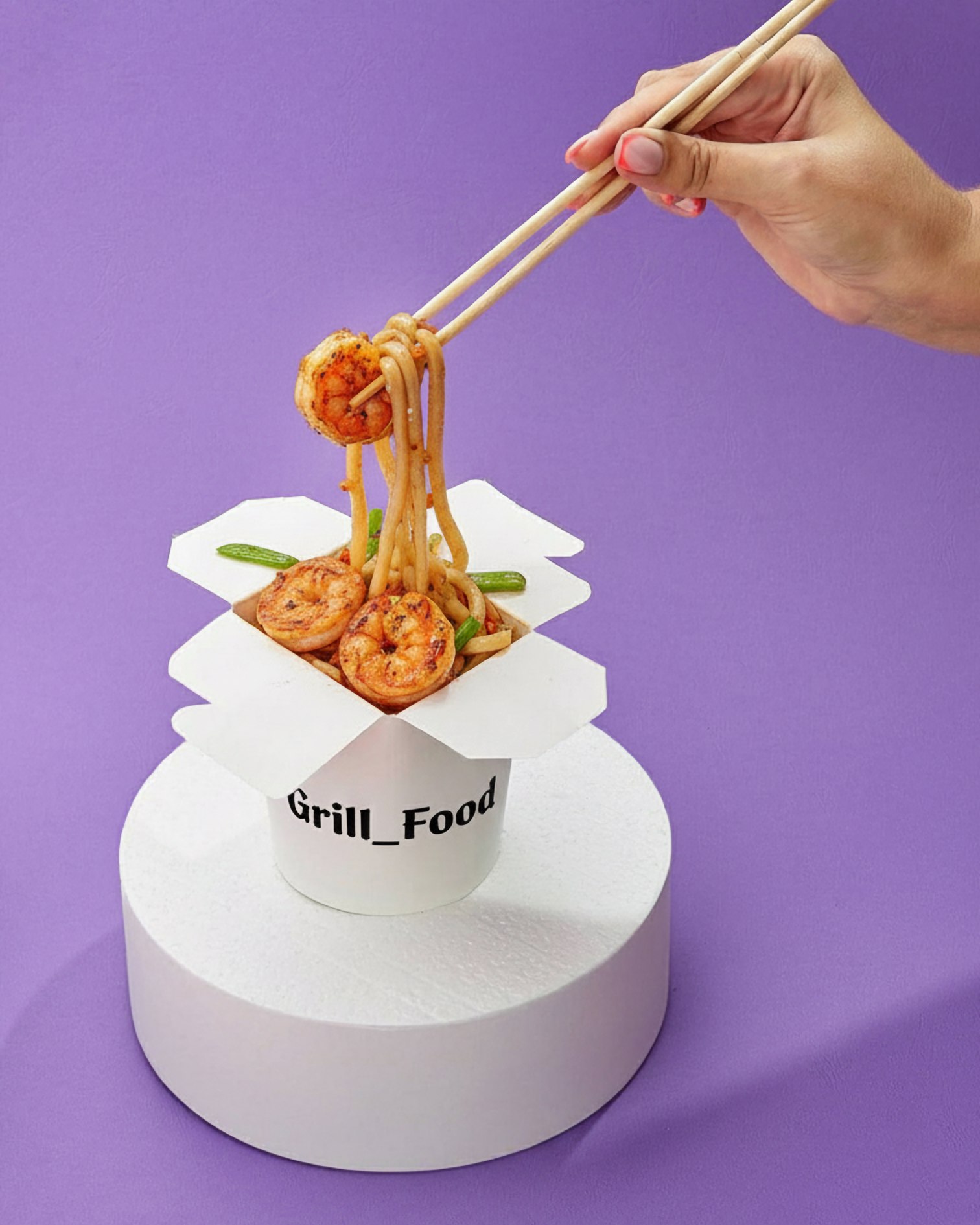 Лапша Пад-Тай с креветками