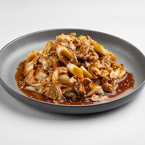 Курица с луком малая