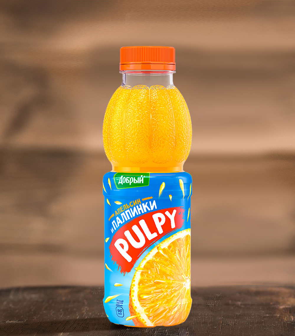 Pulpy Апельсин (0,45л.)