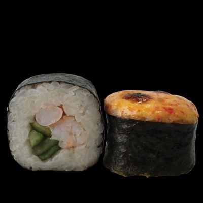 Запеченный ролл с креветкой (250 гр.)