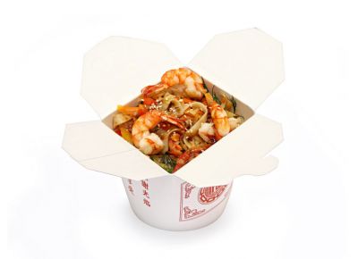 Лапша Wok с морепродуктами (Удон)