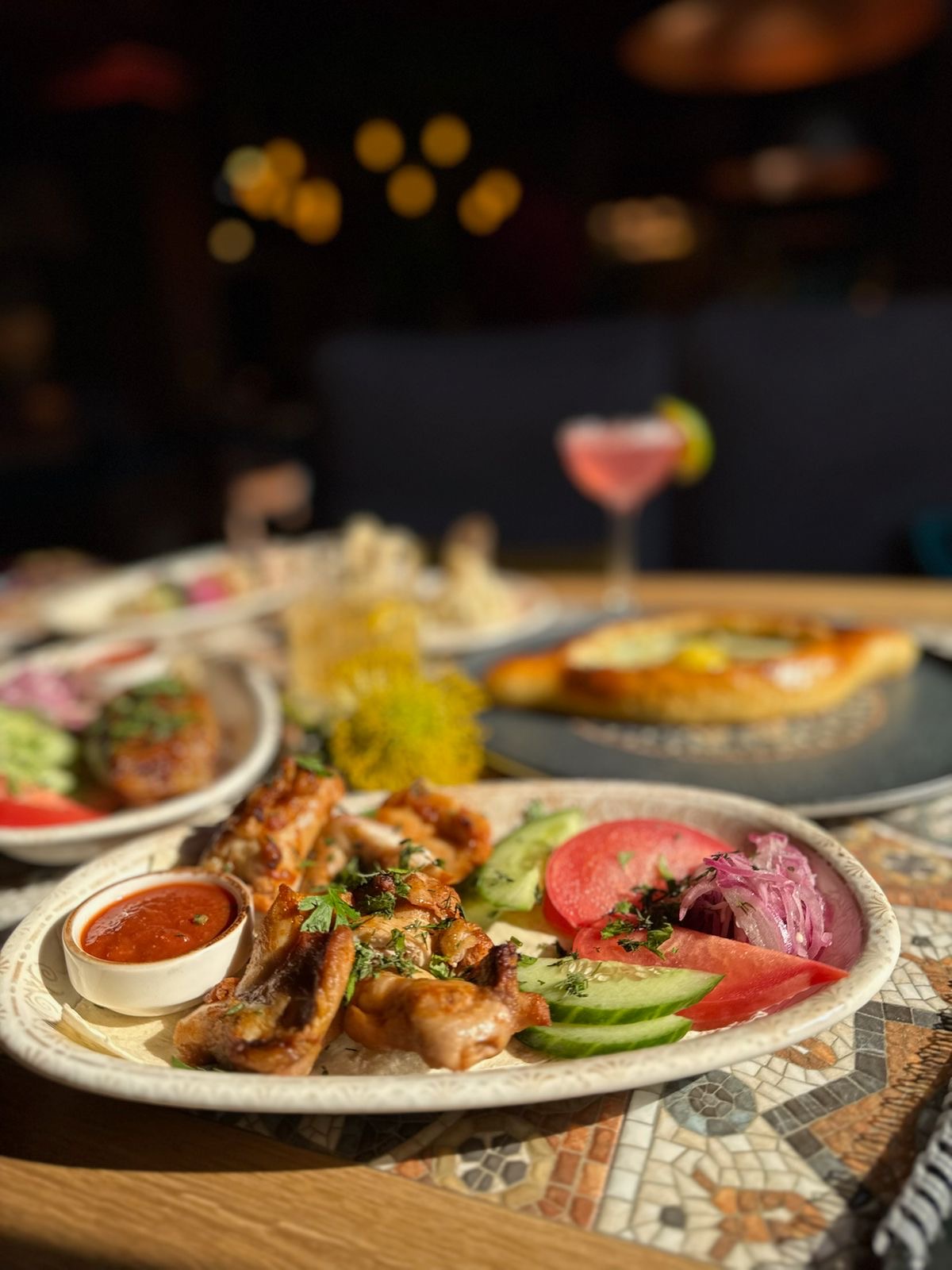 Шашлык из куринного бедра