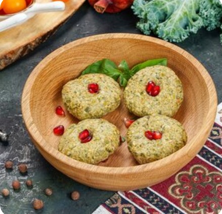 Пхали с фасолью