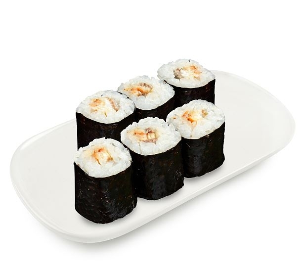 Маки с угрём