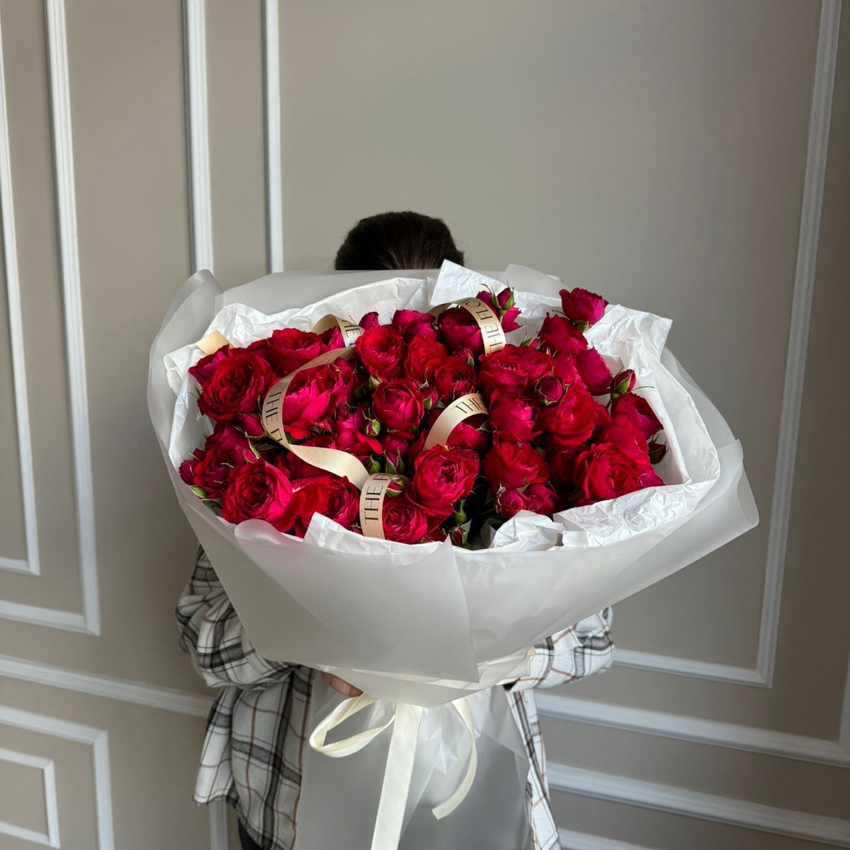 Букет из кустовых роз (предзаказ)