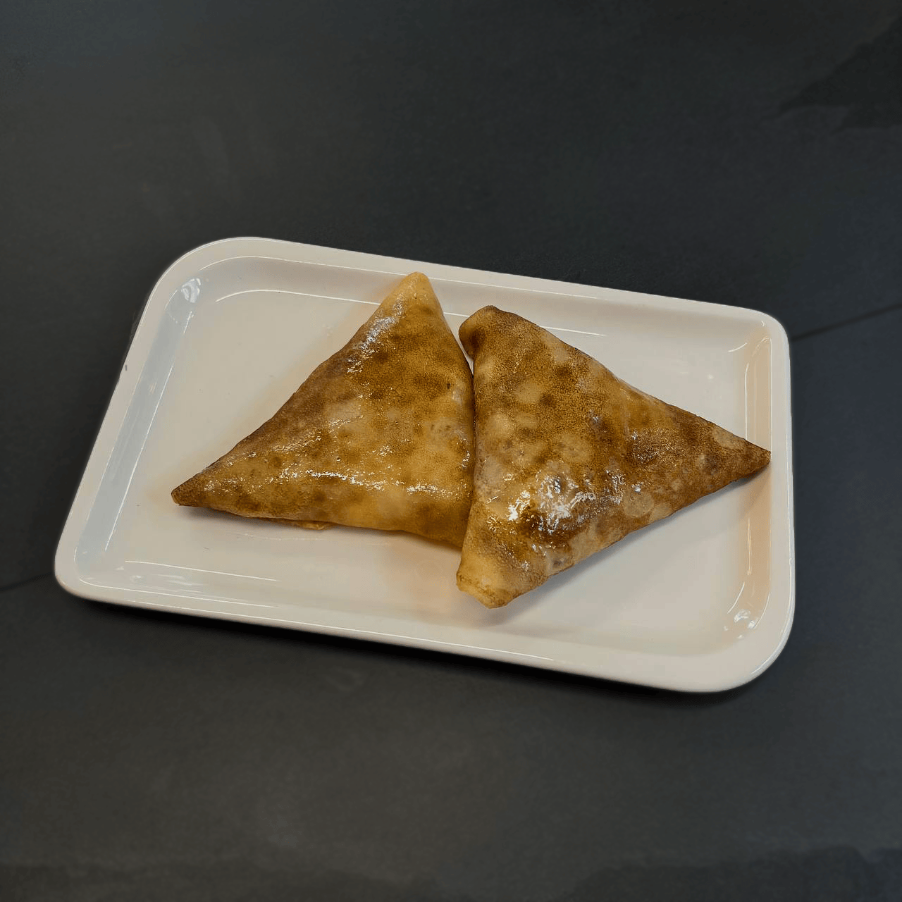 Блины с сыром и чесноком