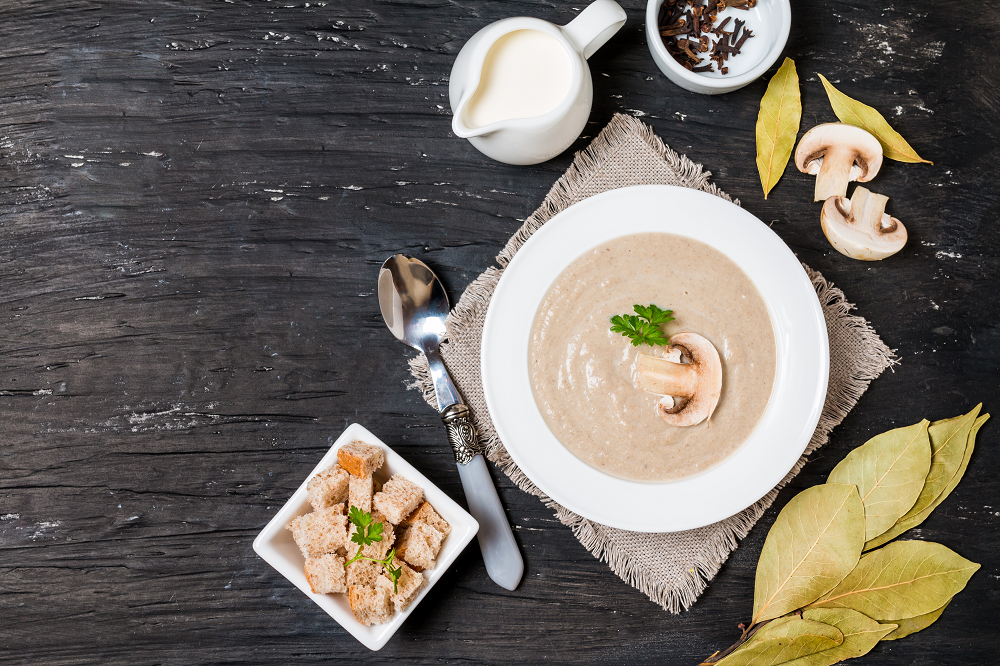 Грибной крем-суп