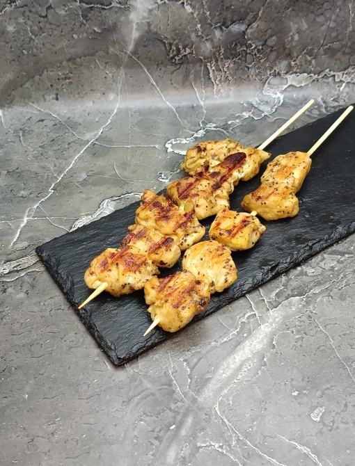 Мини Шашлычки из курицы