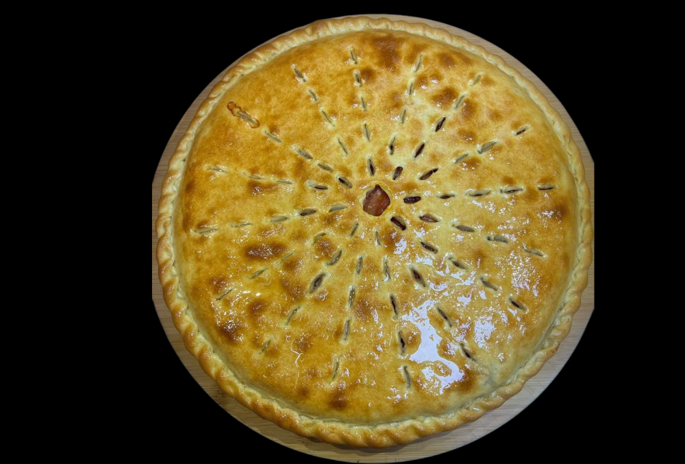 С говядиной и грибами 1200г
