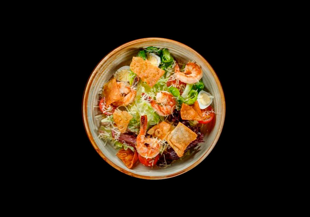 Цезарь с креветками