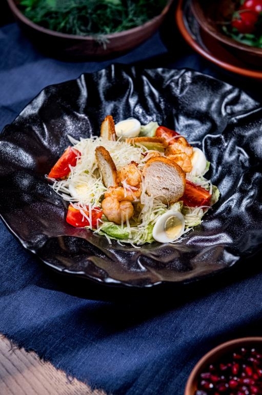 Цезарь с креветками