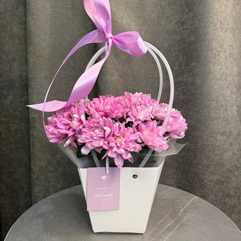 №24 Сумочка с хризантемой