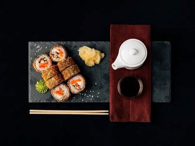 Темпура с лососем