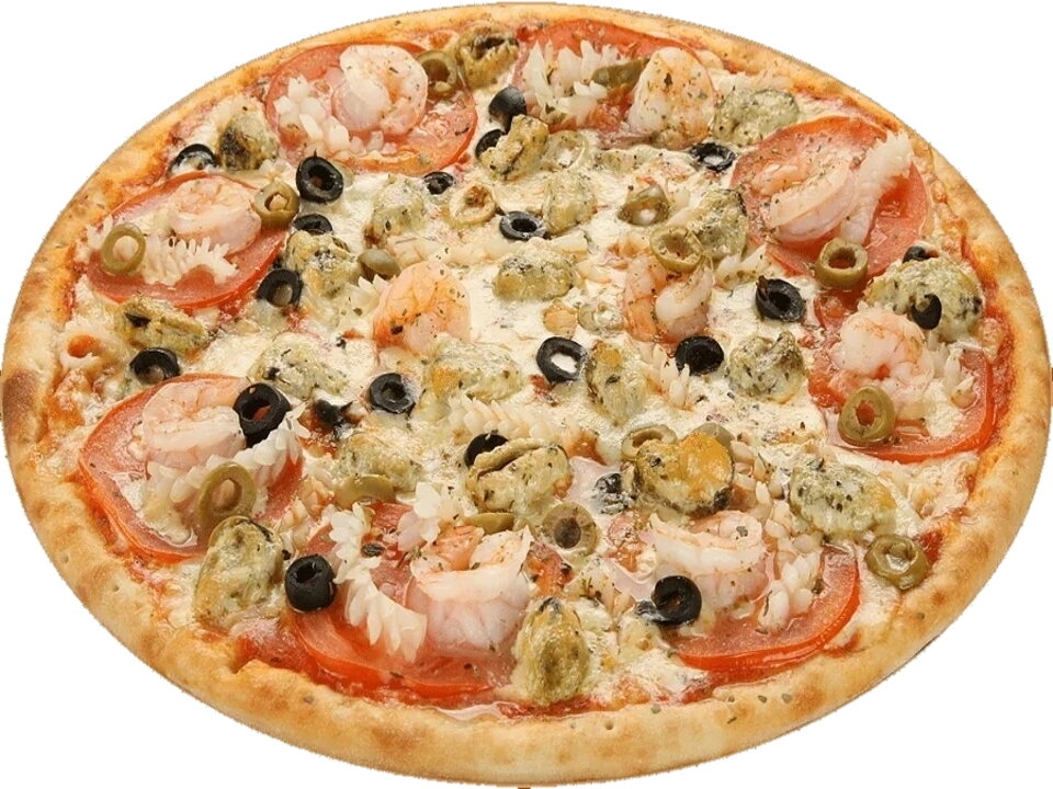 Пицца "Морская"