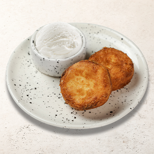 Сырники с мороженым