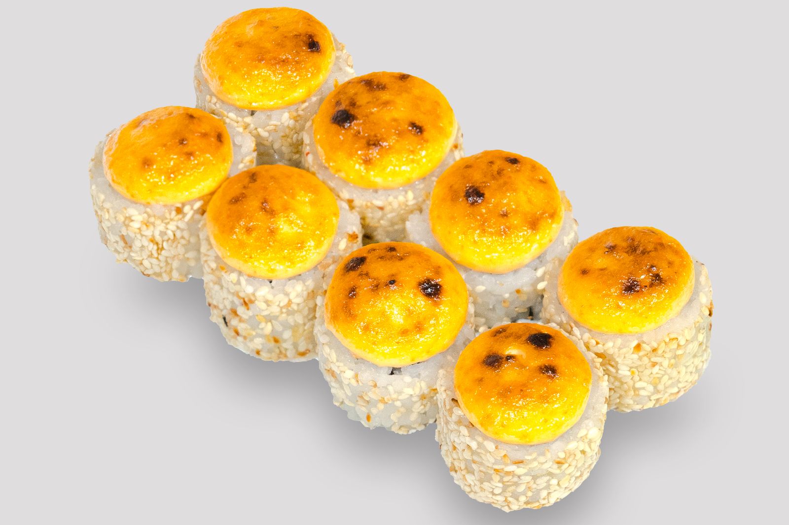 Запеченная калифорния в кунжуте