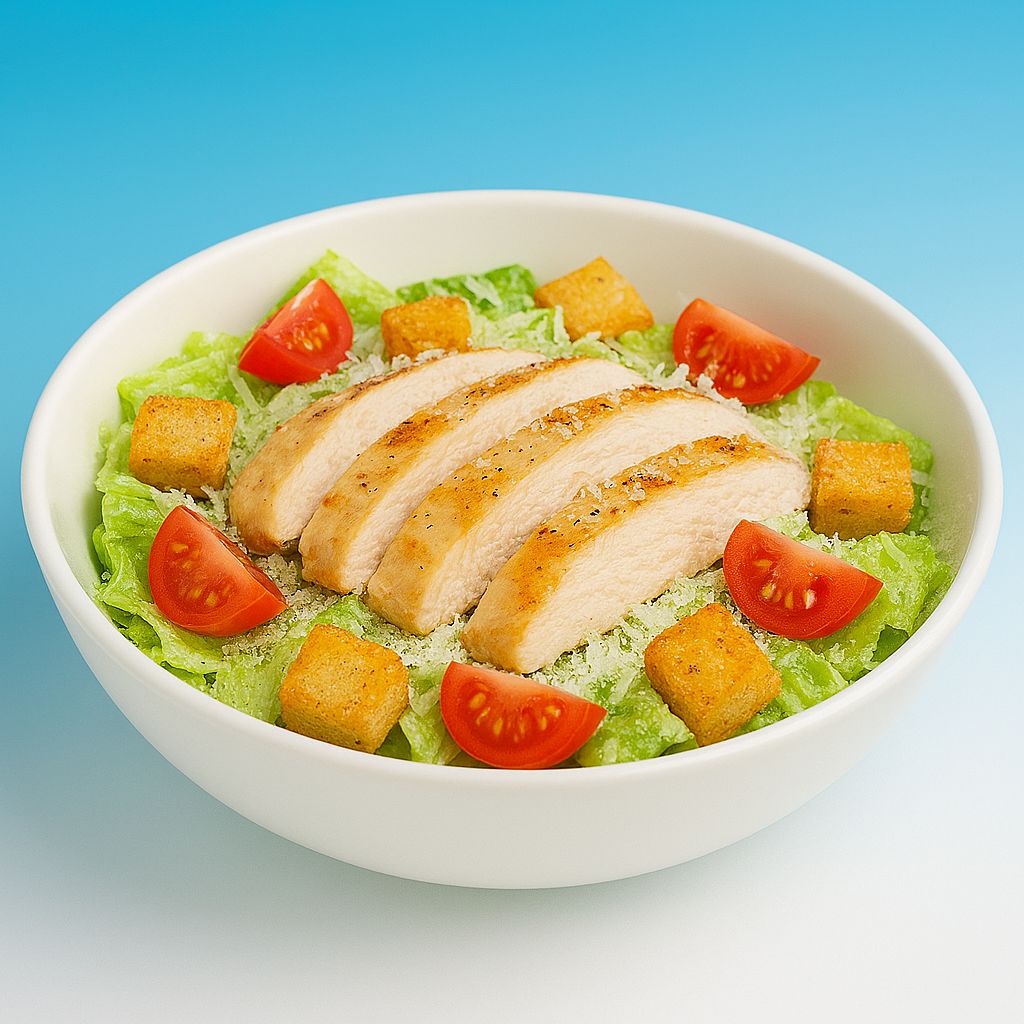 Цезарь с курицей