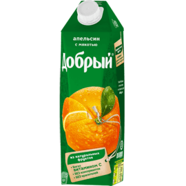 Нектар апельсиновый 1 л