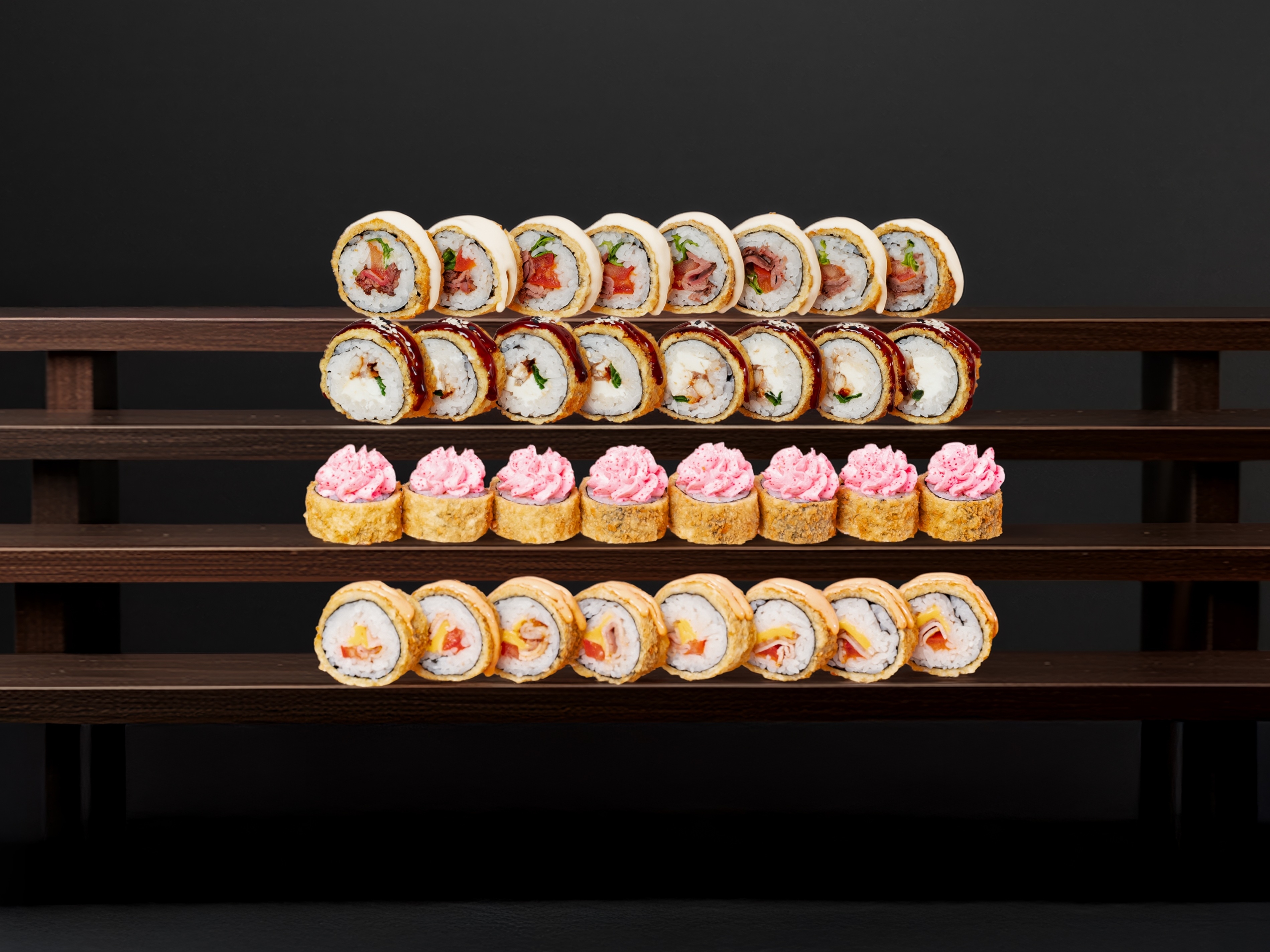 Сет роллов «Теплый штрих» (32 шт.)