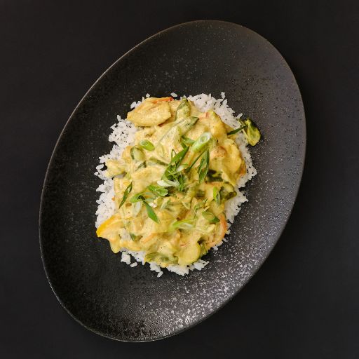 Курочка карри с овощами