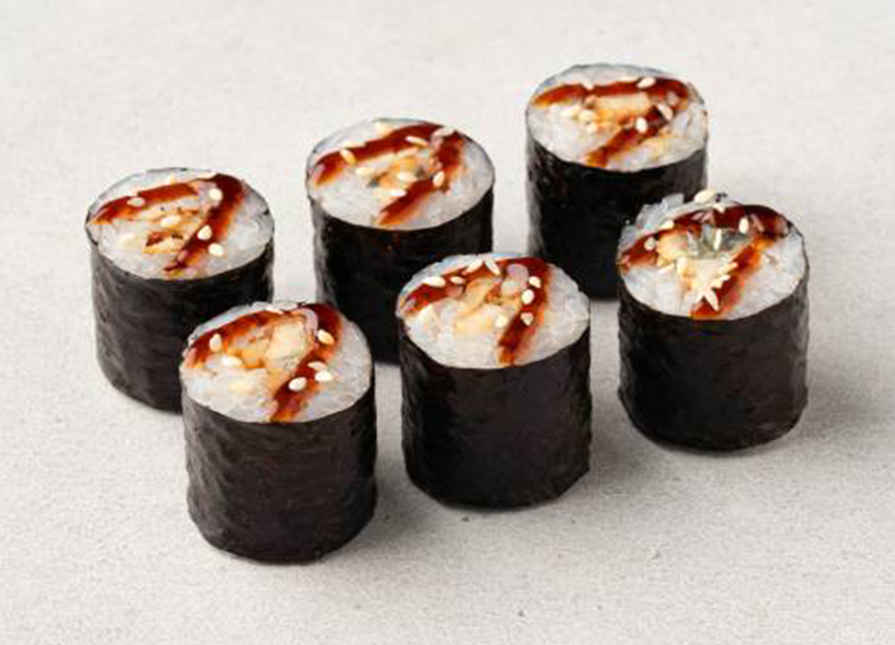 Ролл с угрём