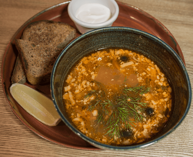 Солянка мясная