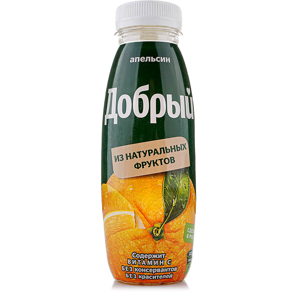 Сок Добрый апельсин 0,33л