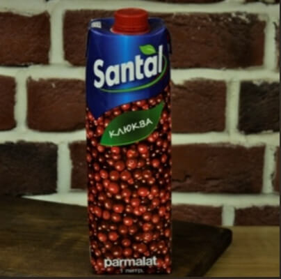 Сок Santal Клюква