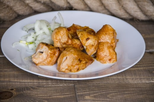 Шашлык из куриного филе