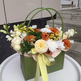 Цветы в коробке💛💚💛
