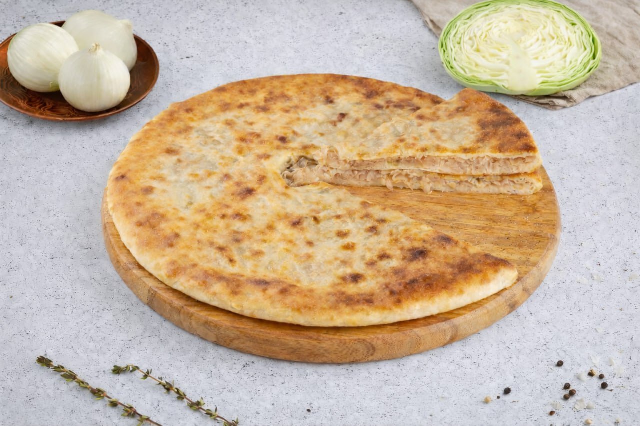 Осетинский пирог с капустой