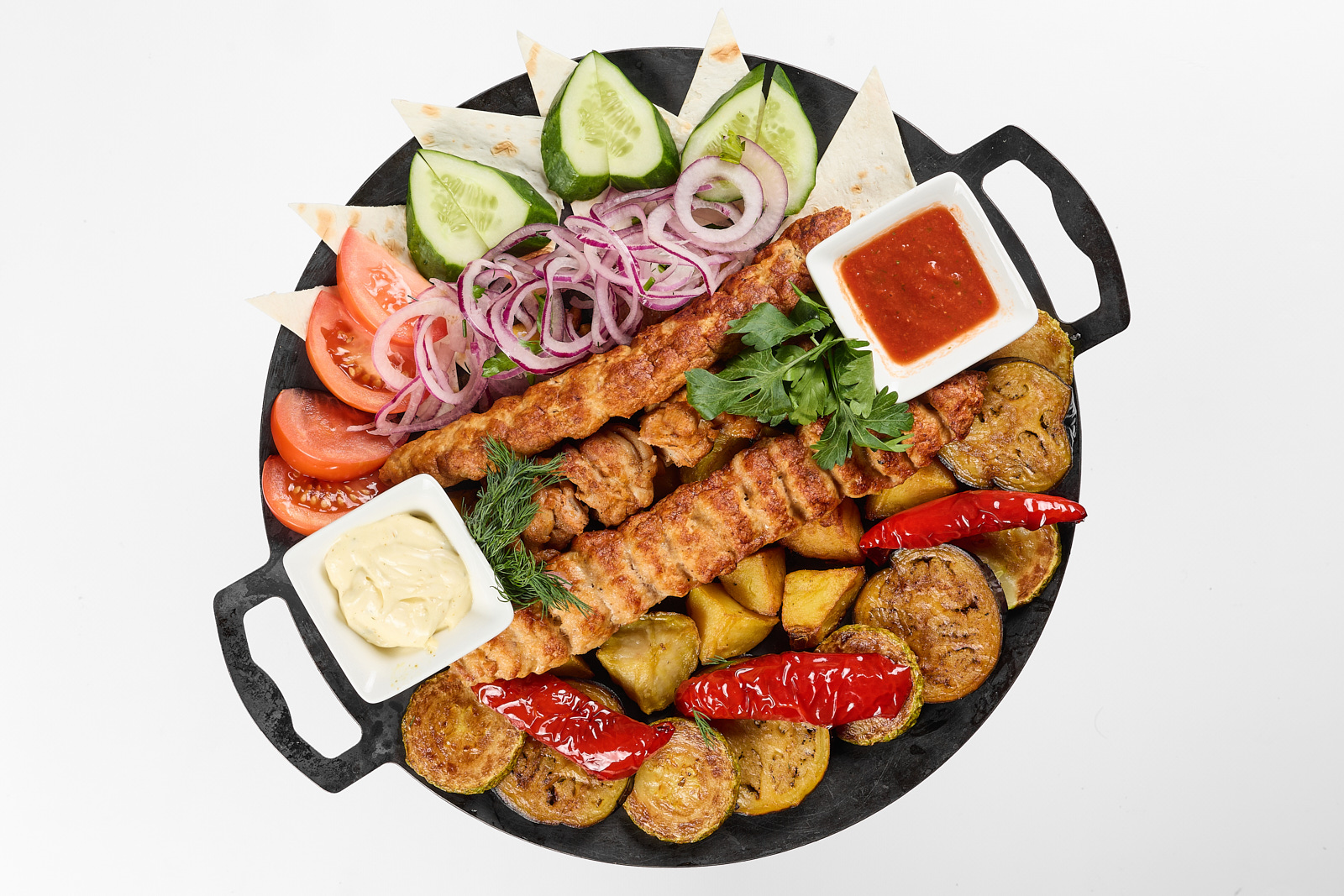 Садж из курицы