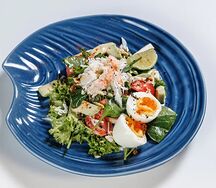 Салат с камчатским крабом