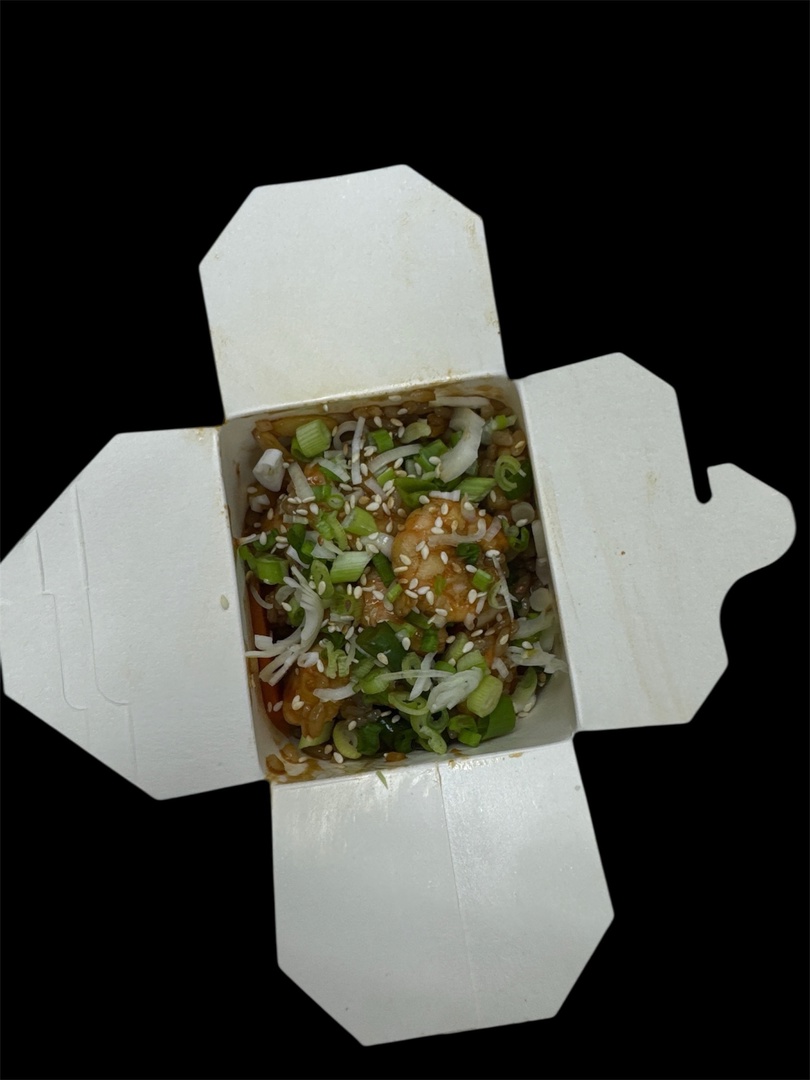 Рис с морепродуктами