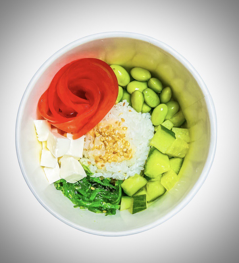 Поке вегетарианский