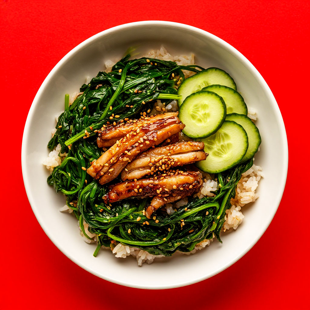 Салат Чука с угрём