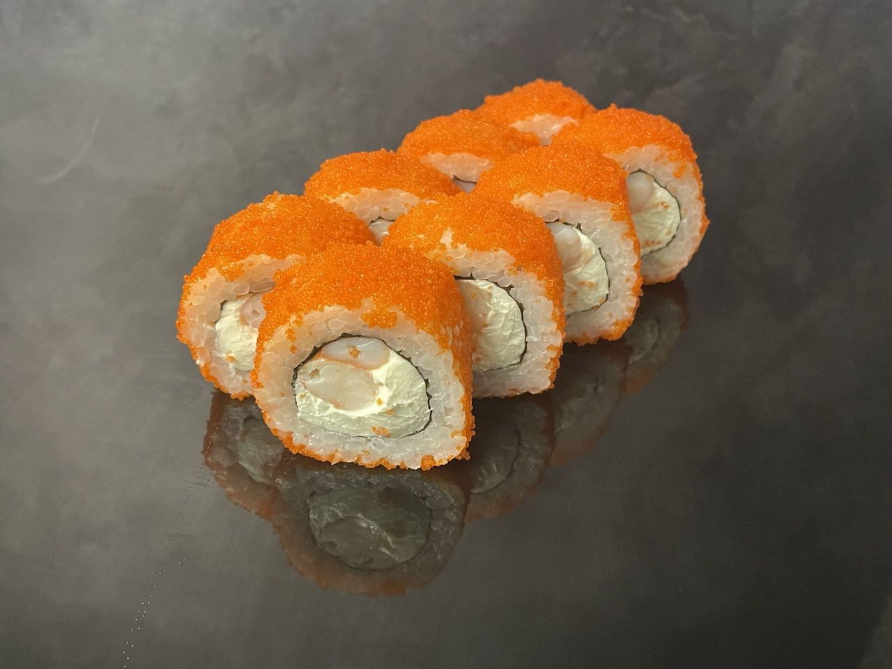 Тобико с креветкой