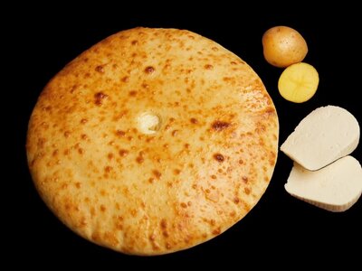 С картофелем и сыром