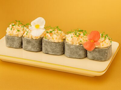 Ролл Гребешок с трюфельным соусом