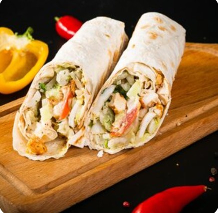 Шаурма с сыром