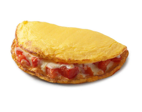 Омлет с томатами