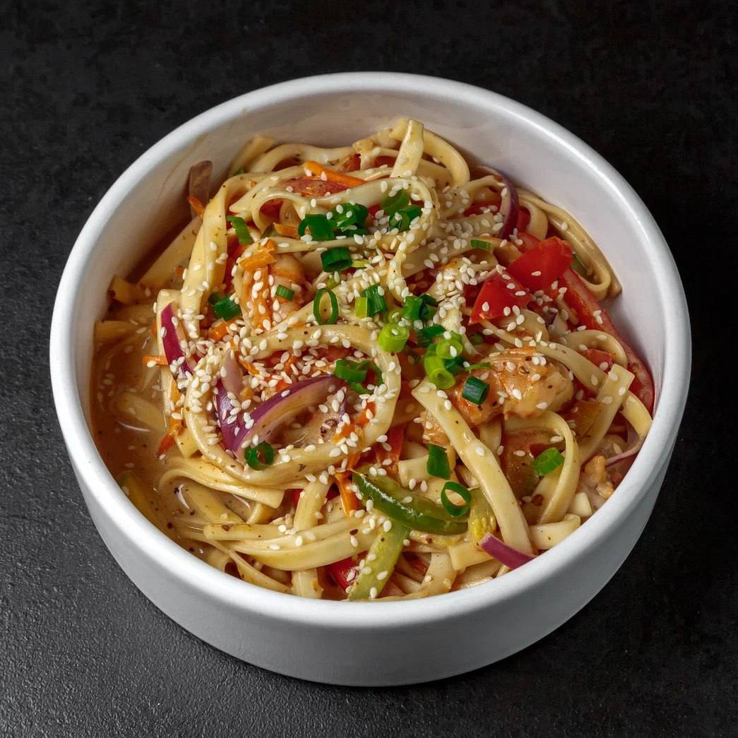 WOK с морепродуктами