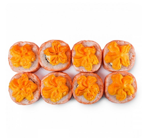 Запечённая круглая филадельфия