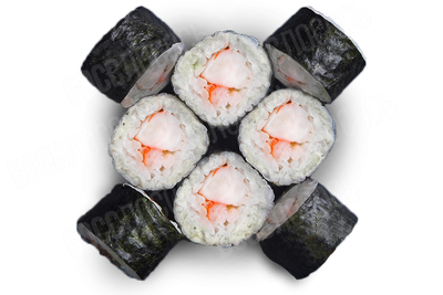Маки с креветкой