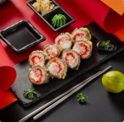 Темпура с угрем